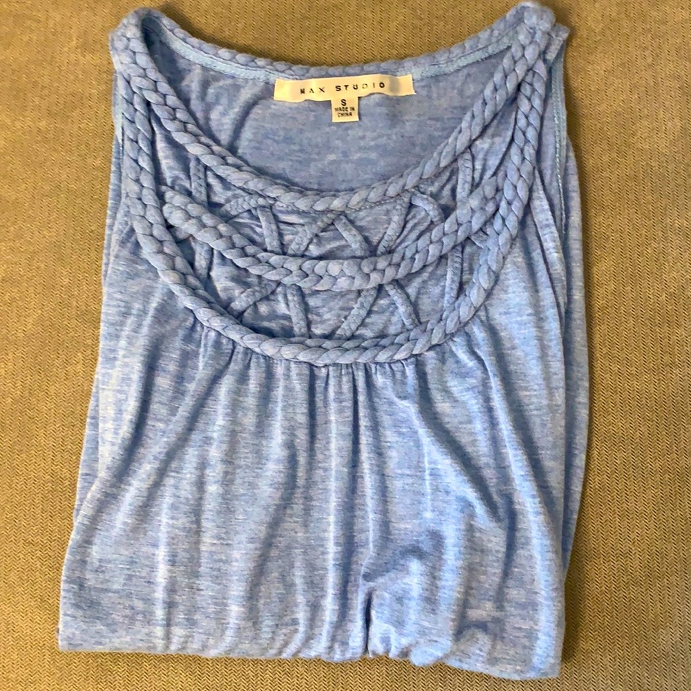 Almost NEW Max Studio Braided Tank Top